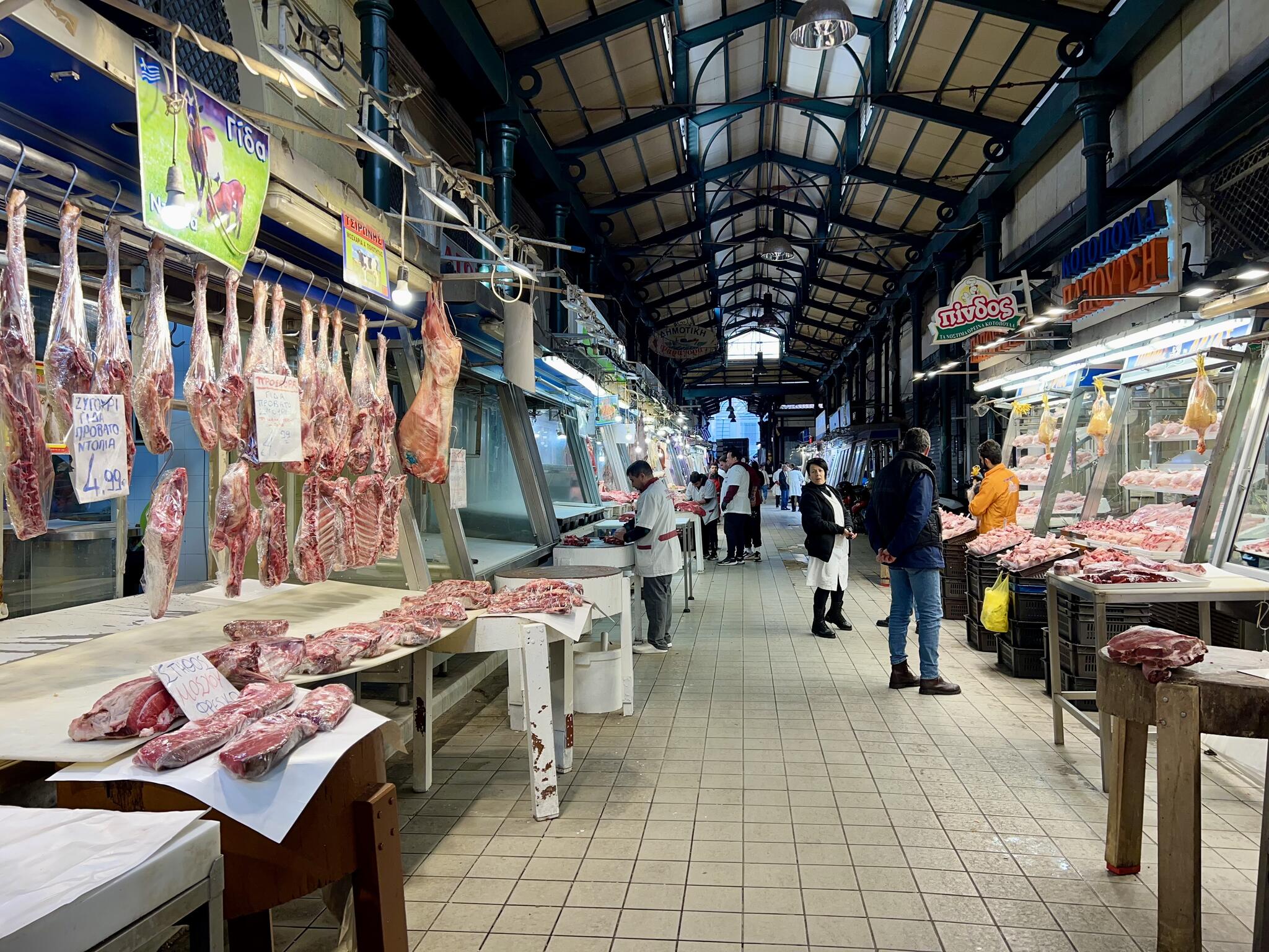 Marché couvert d'Athènes